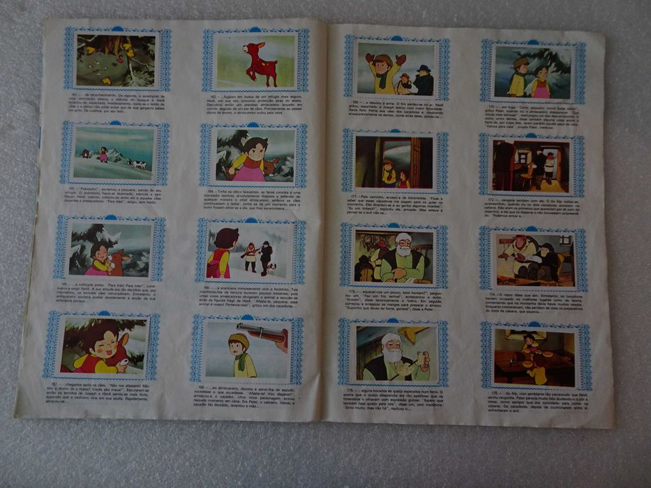 Caderneta de cromos completa Heidi (Disvenda)