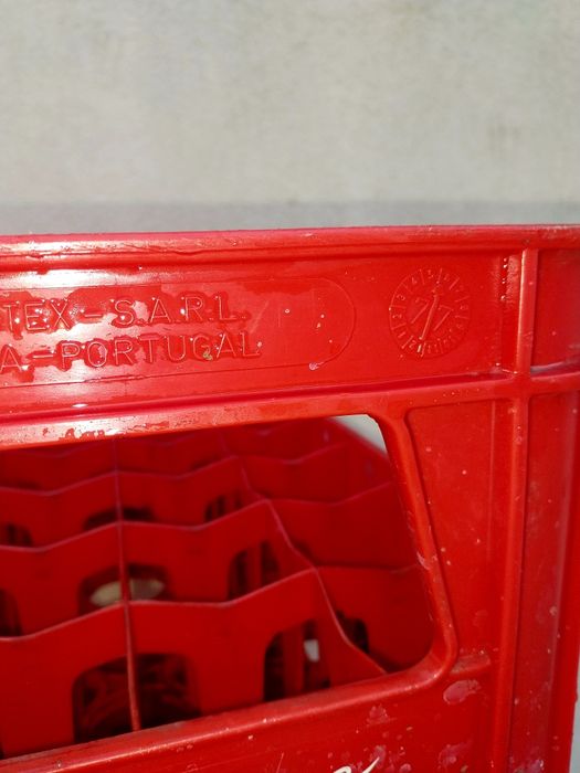 Grades e Garrafas Coca-Cola - Anos 80