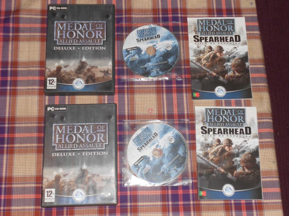 Jogos PC CD-ROM Medal of Honor deluxe - Spearhead disco expansao