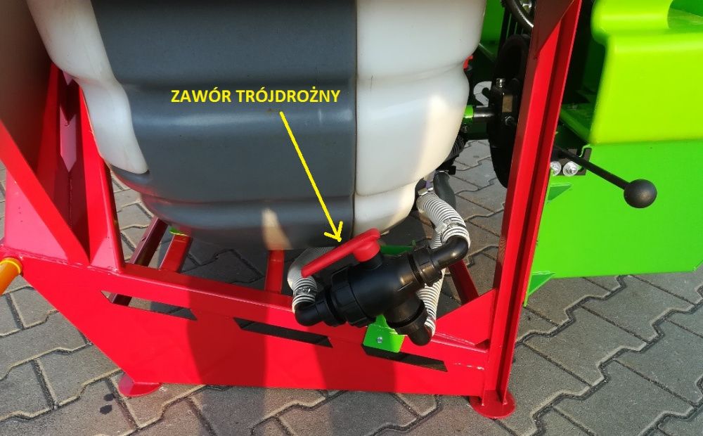 Opryskiwacz sadowniczy 400 litrów z wentylatorem zbiornik 3W1 Nowy