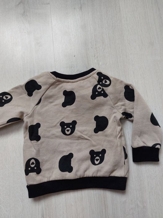 Nowy sweterek misie 74