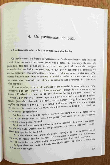 Engenharia Civil - Pavimentos de Betão em caminhos municipais - Engº J.Santos Viseu