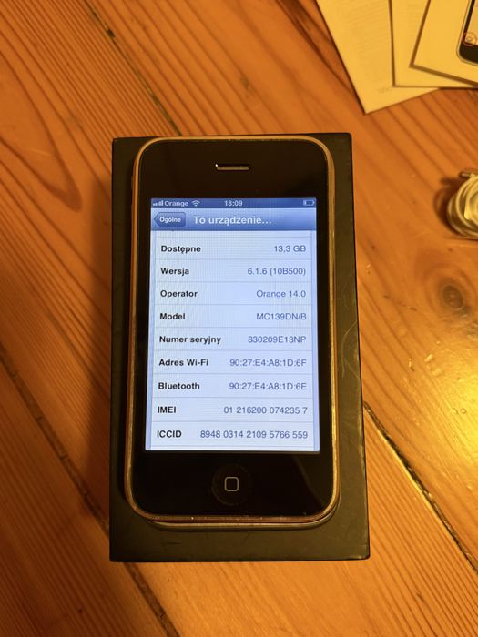 Apple iPhone 3gs 16gb! Komplet! Stan bdb!