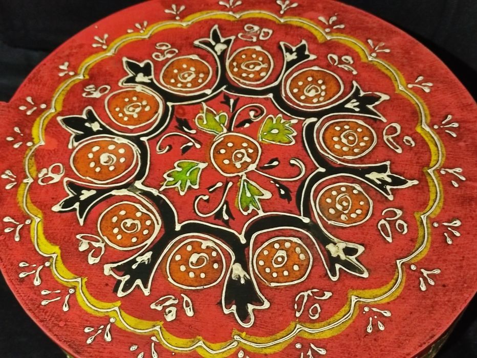 Antiga caixa Indiana de Especiarias