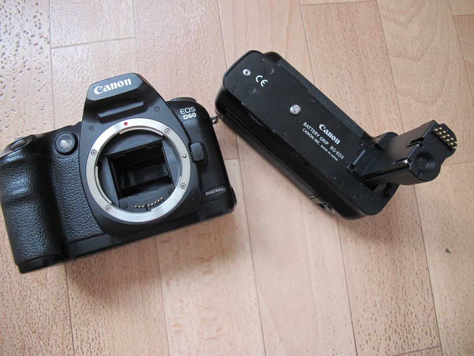 Canon EOS D60, бустер Canon, об'єктиви Canon, Sigma