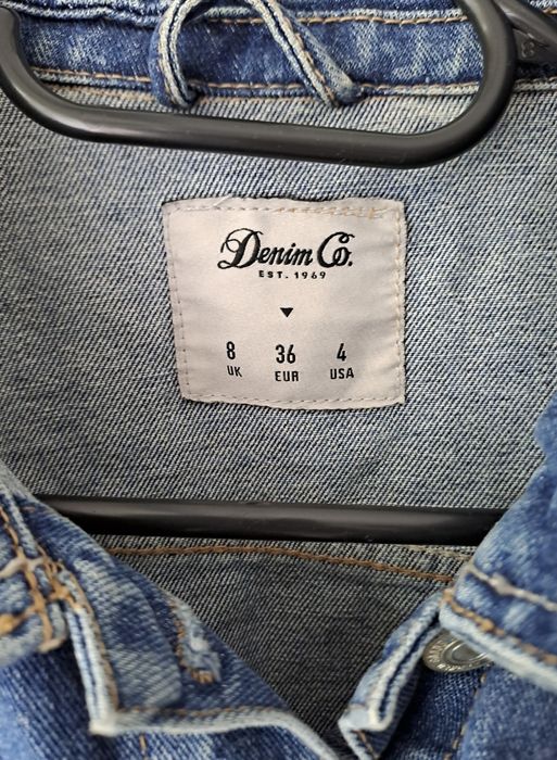 Niebieska kurtka jeansowa S Denim Co