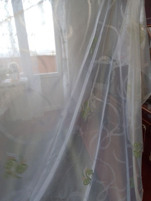 Тюли нові 5 м + лента