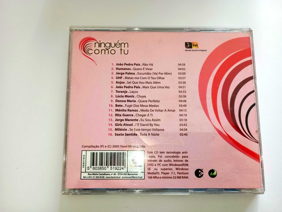 CD Original - Ninguém como tu430363052491427841