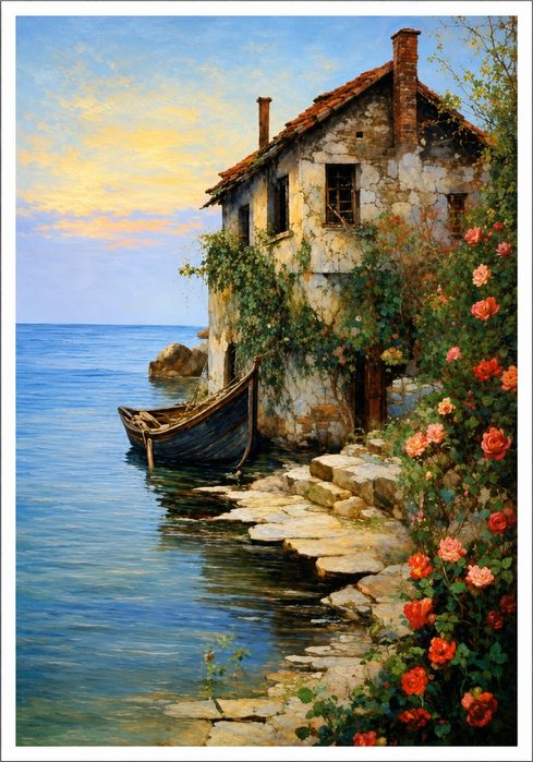 Lote 8 Posters novos paisagens