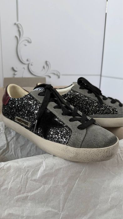 кеди кросівки жіночі ggdb golden goose голден гус   шкіряні