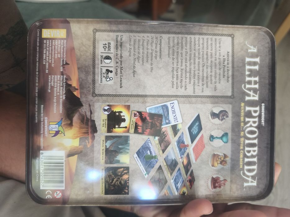 A Ilha Proibida - Jogo de Tabuleiro