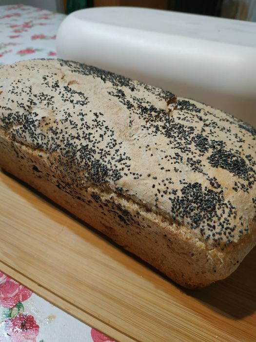 Chleb orkiszowy na żytnim zakwasie z ekologicznej mąki