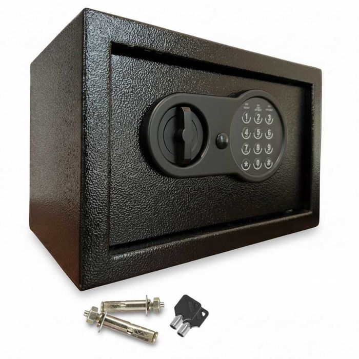 Sejf Elektroniczny Bardzo Solidny Domowy Na Szyfr Klucze Kasa Pancerna