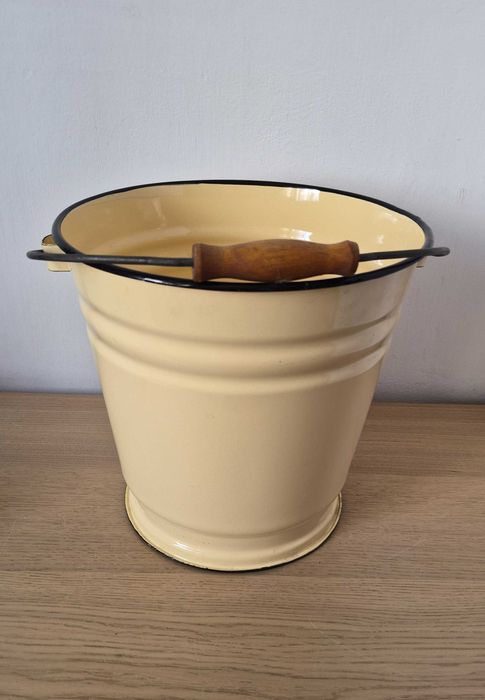 nowe wiadro emaliowane 10 l
