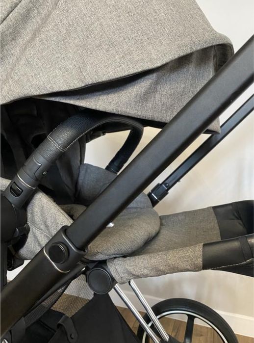 Коляска prime manhattan grey plus Візок 2 в 1 cybex prime 2в1 люлька і прогулка дитячий візок cybex prime люлька прогулка