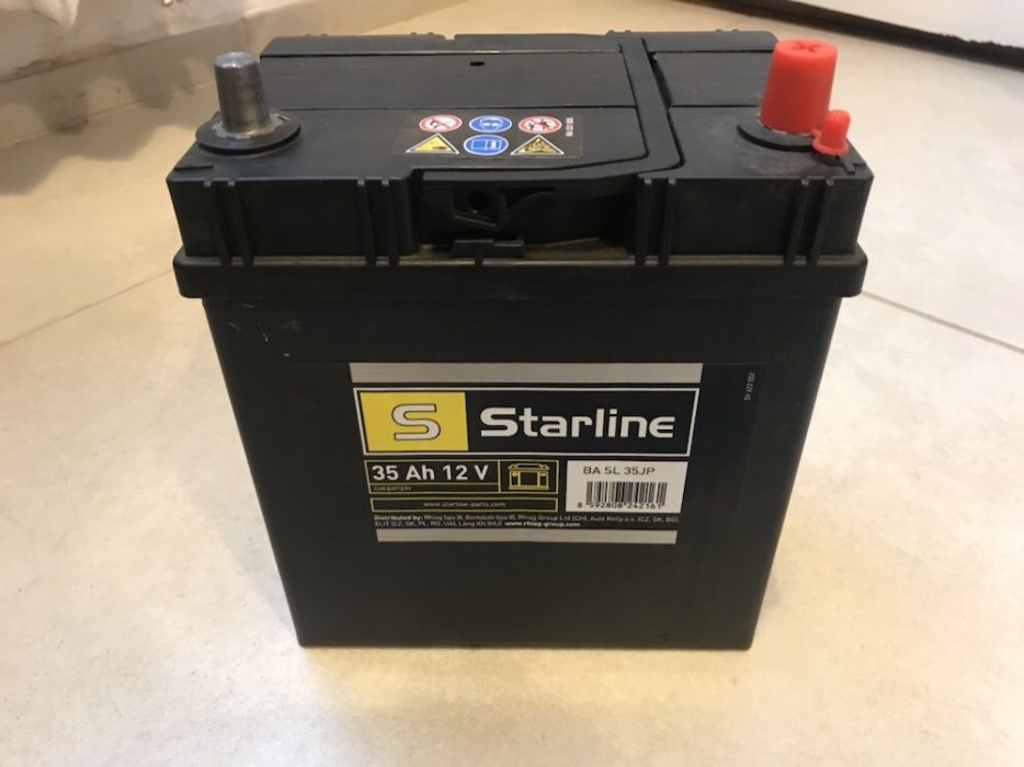 Nowy AKUMULATOR 35AH 300A 40AH 187X127X227 3L GW 38AH 36AH Starline