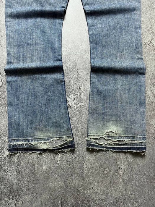 Вінтажні Жіночі Джинси Levis 524 Левайс 524 Bootcut Будкат Flared Клеш Синій Колір Розмір С
