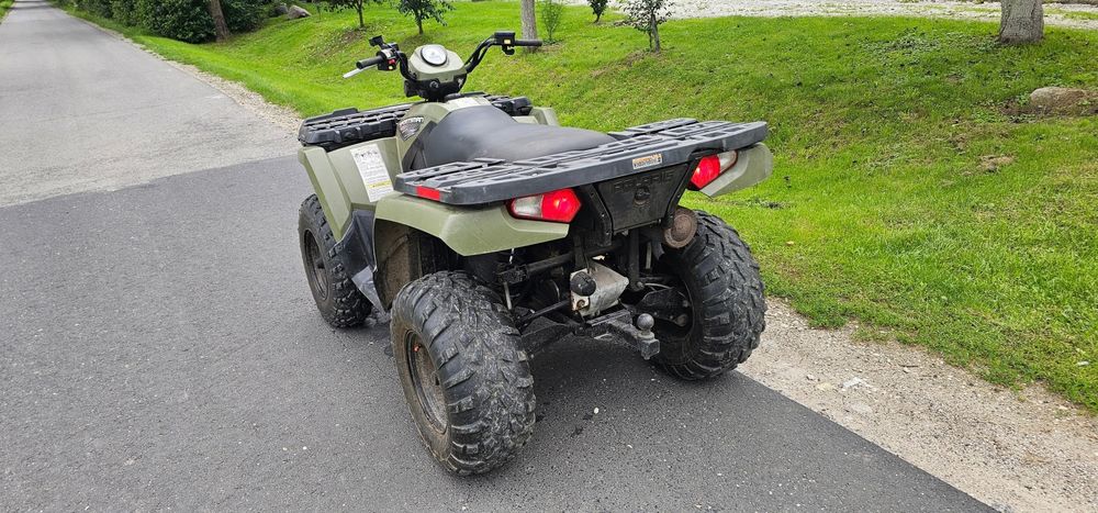 Traktorek 4x4 zamiana polaris Mocny quad do odśnieżania