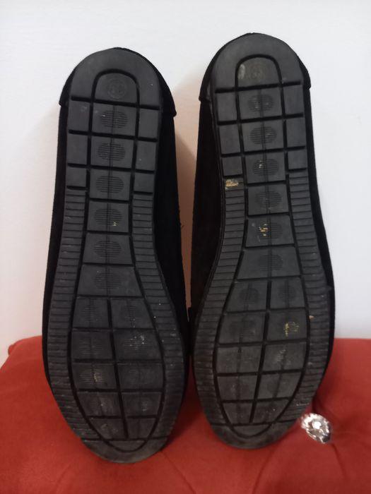 Buty, baleriny, mokasyny, czułenka czarne DeeZee roz. 39