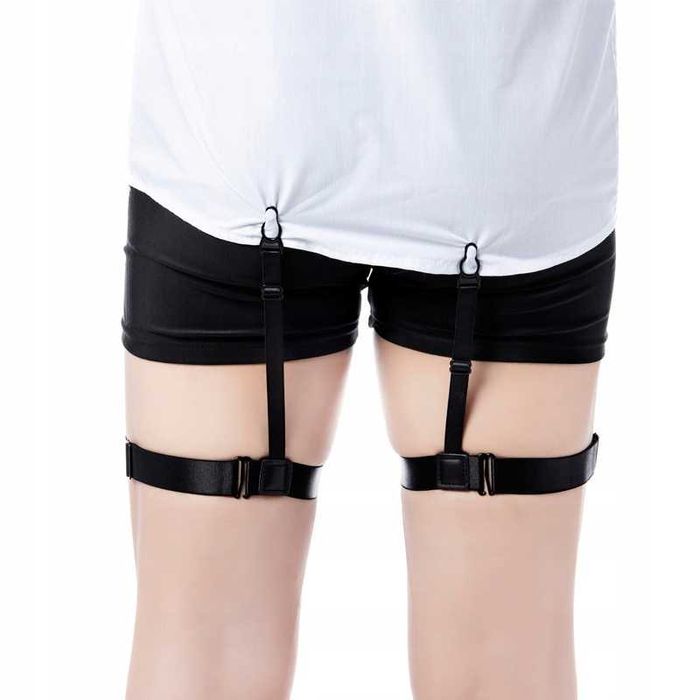 Szelki Do Koszuli Komplet 2 Szt. Męskie Na Udo Utrzymanie Elastyczne