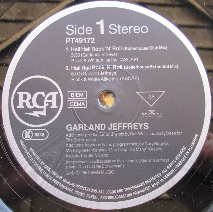 Garland Jeffreys — Hail Hail Rock — Maxi Single64285983496449122