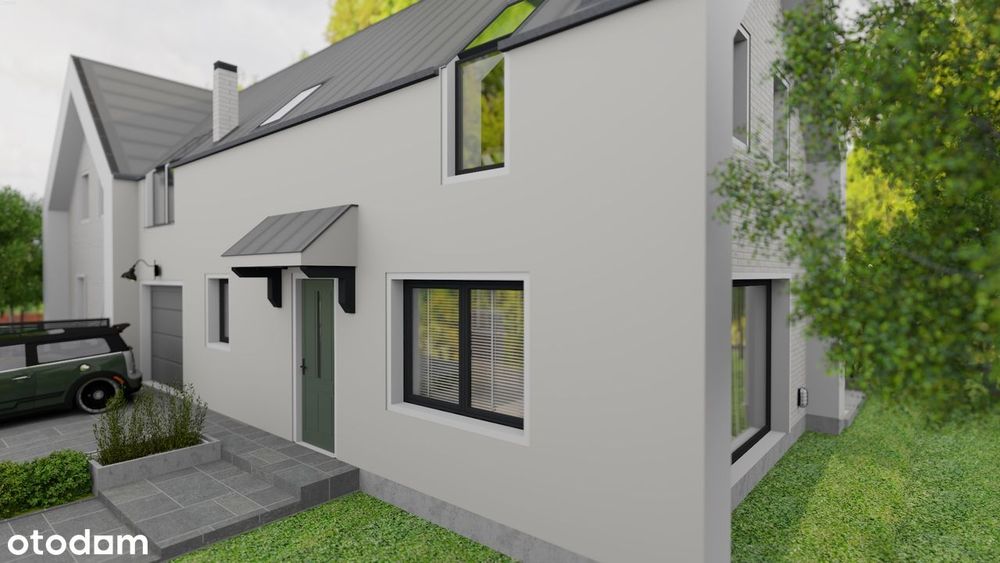 Dom przy lesie  94 m² , ogródek ,5 pokoi, jezioro, Kórnik