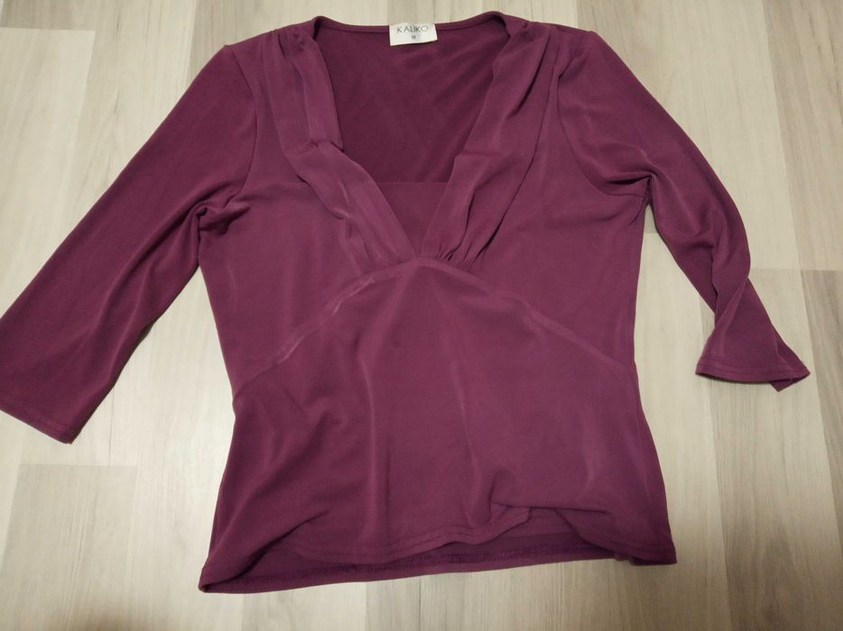 Bluzka fiolet damska rozm M/L rozm 38 firma KALIKO