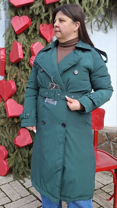 Тренч смарагдовий