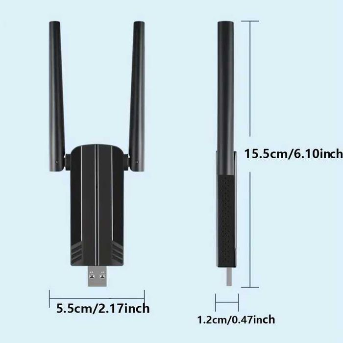 WiFi приймач-передавач 5G високошвидкісна мережева карта