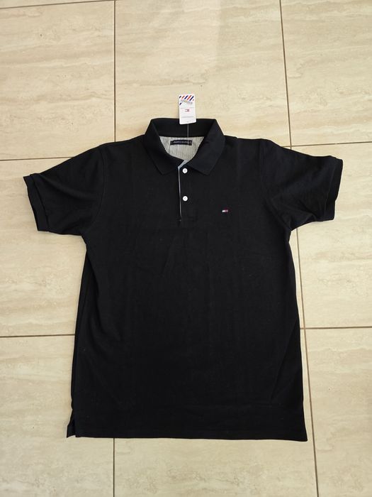 Polo Tommy Hilfger r. XL kolor czarny Nowe z metką