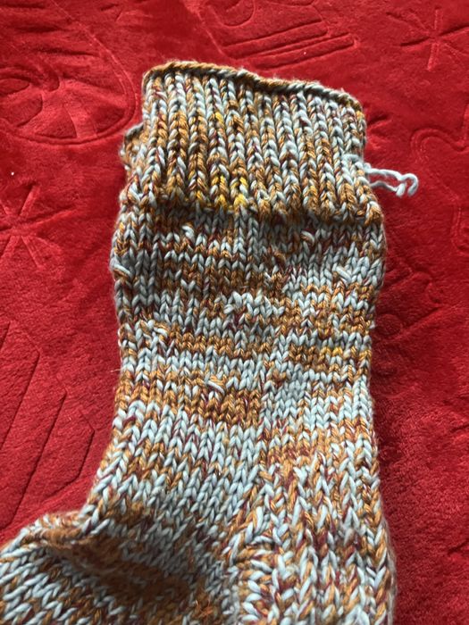 Recznie robione na drutach skarpety wełniane unisex skarpety z wełny