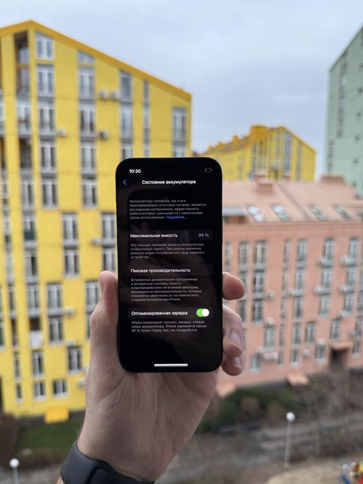 94% Аккум iPhone 13 Pro 128Gb Graphite Neverlock Айфон про