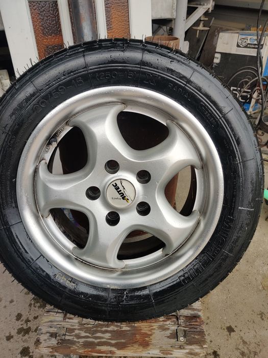 Диски с новой трековой резиной Форд пробе