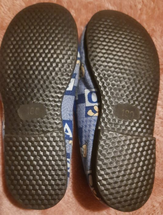 Тапочки на мальчика 18 размер