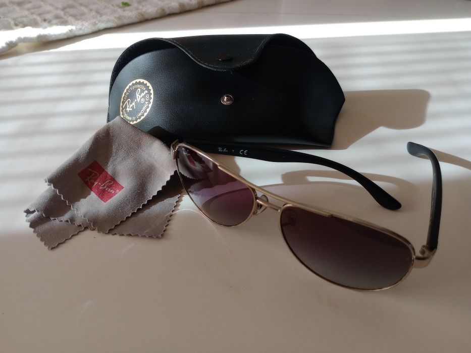 Ray-Ban RB3457 134/8G okulary pilotki orginal.