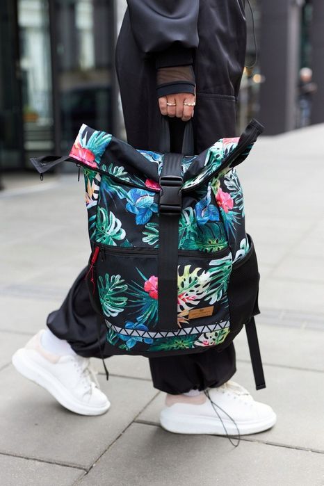 pojemny, duży plecak damski z poliestru - peterson