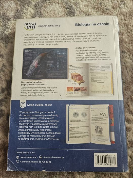 Biologia na czasie zakres podstawowy klasa 3