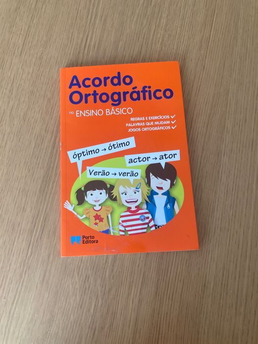 Livro sobre o acordo ortográfico