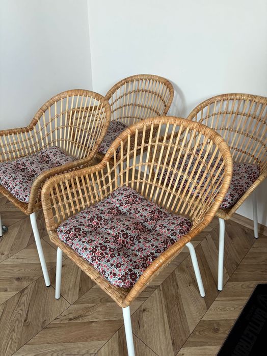 Krzesła Ikea krzesła rattanowe krzesła boho