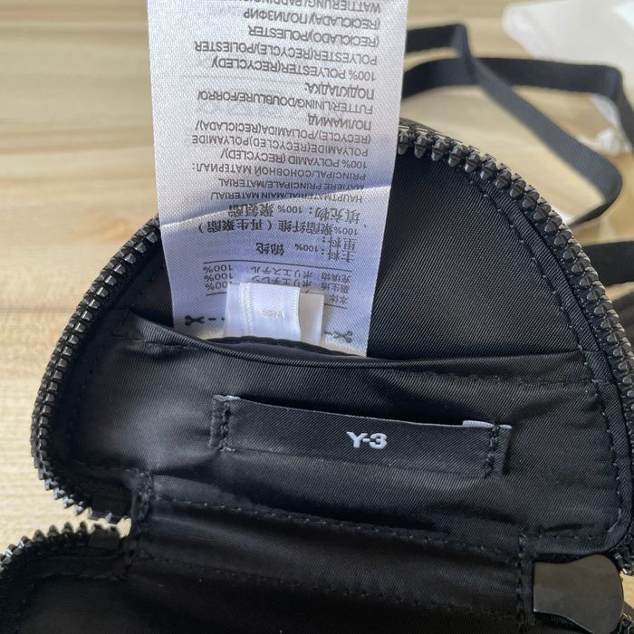 Шкіряний гаманець Y-3 Yohji Yamamoto Mini leather zippered coin purse