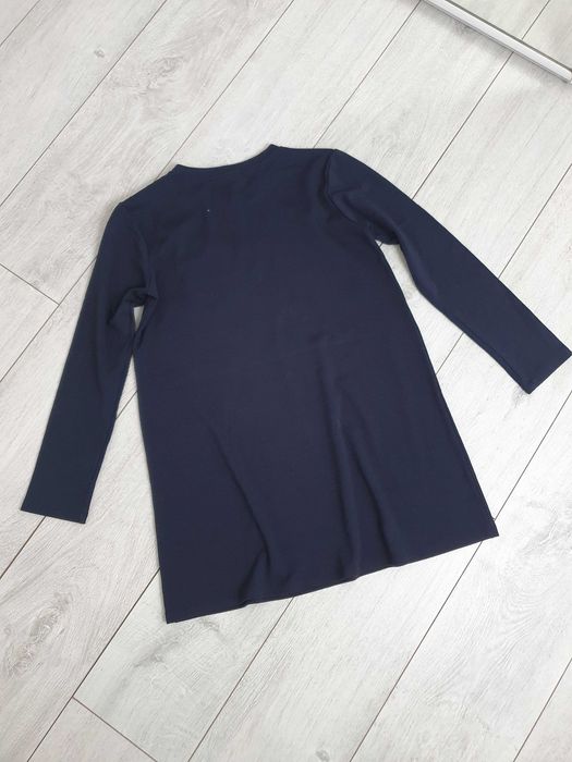 Lizai granatowa tunika bluzka z naszywkami M 38