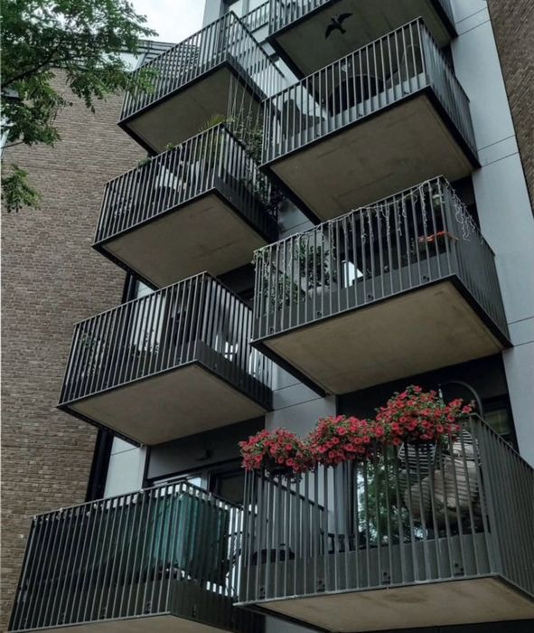 Поручні (перила) чорного металу