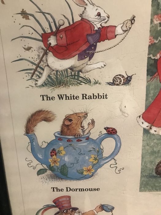 Quadro Alice no Pais das Maravilhas