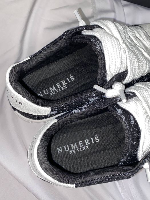 Numeris Кеди Нумеріс Нумерисы кросівки Чорні