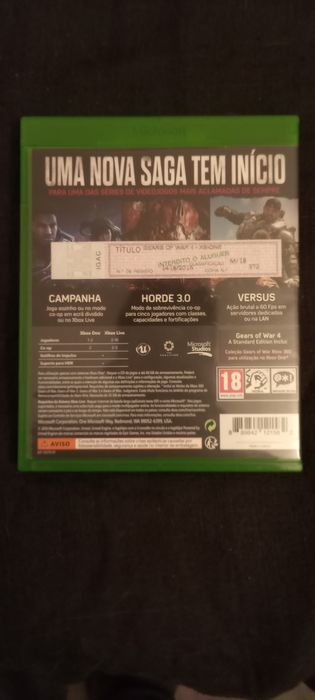 Jogo Gears of War 4