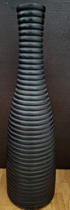 Vaso cerâmica preto