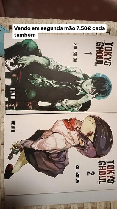 Mangá de Tokyo Ghoul 1 e 2