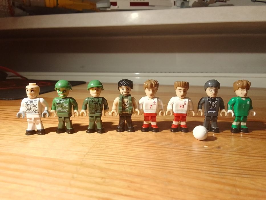 Cobi 8 figurek unikaty x reprezentacji Polski 2018