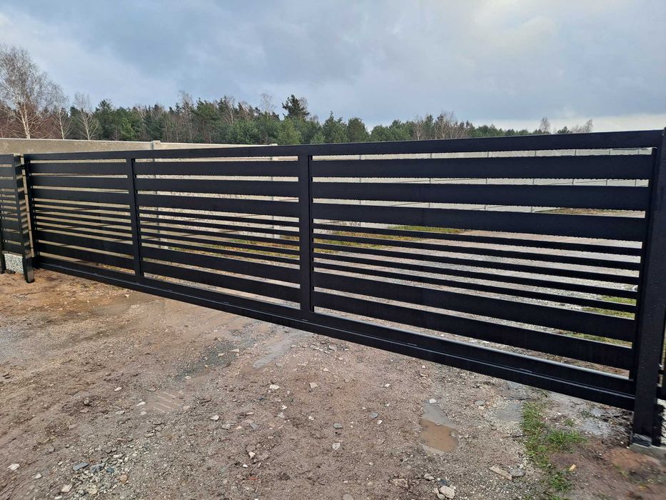 Ogrodzenie panelowe palisadowe nowoczesne