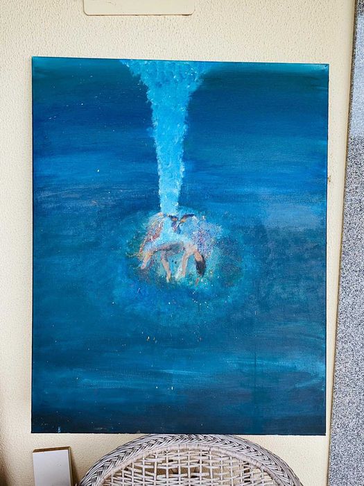 Quadro original "Respirar"